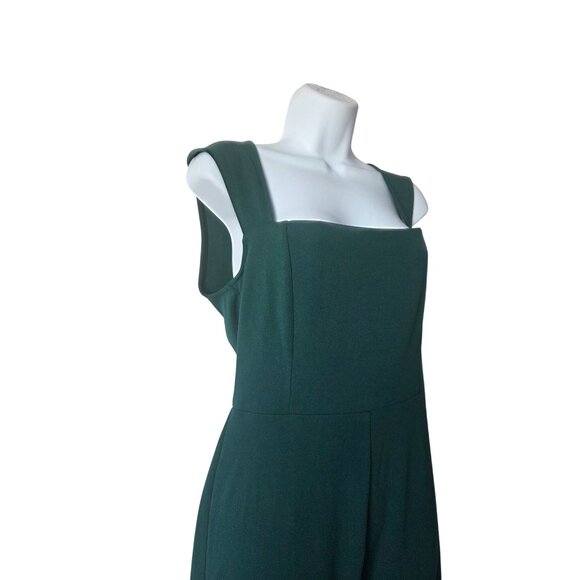 Lulus Enticing Endeavors Emerald Green Jumpsuit Large - Picture 8 of 11